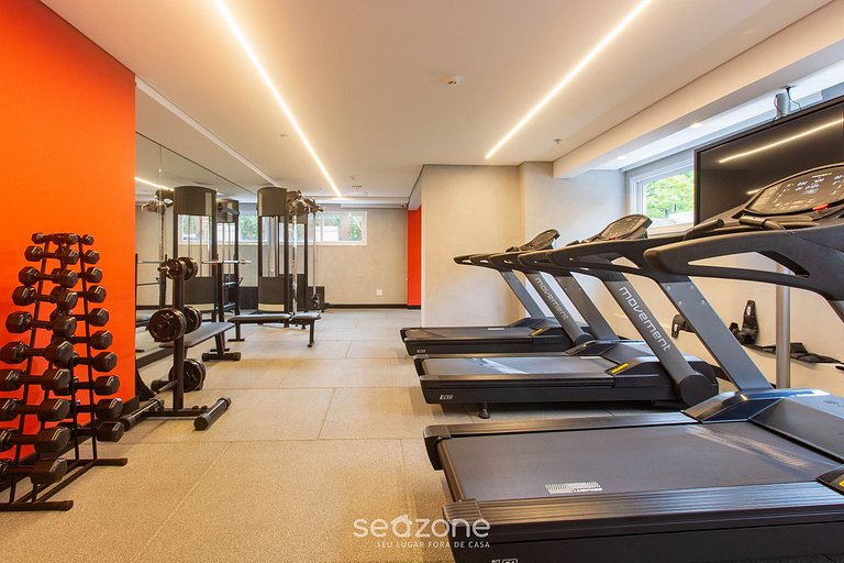 Studio em cond. c/ academia prox. ao metrô ARM0041