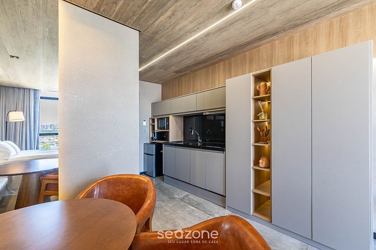 Estudio en Edificio c/ Piscina Frente Mar NWT1120