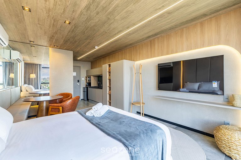 Estudio en Edificio c/ Piscina Frente Mar NWT1120