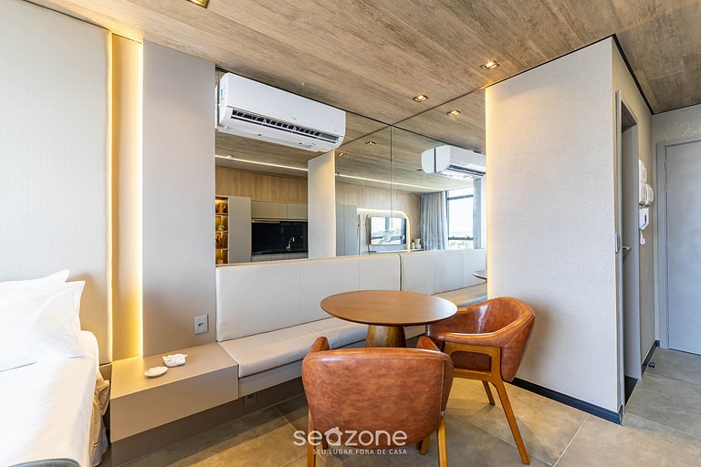 Estudio en Edificio c/ Piscina Frente Mar NWT1120