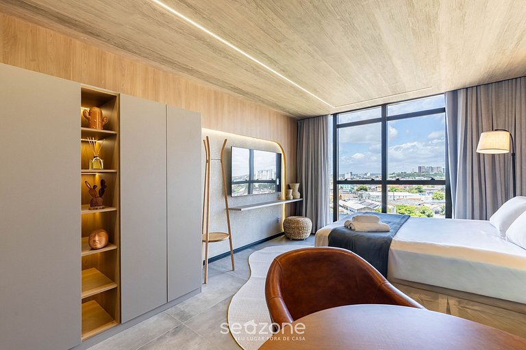 Estudio en Edificio c/ Piscina Frente Mar NWT1120