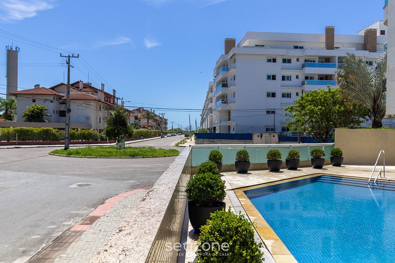 Apto cuadra mar 260m Praia dos Ingleses RIE0315