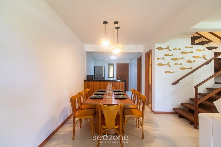 Casa 4 suites, 500 m de la playa Pitinga ATP0005