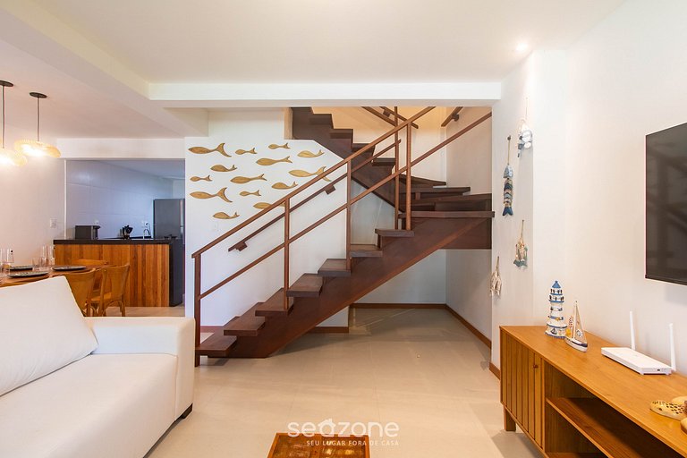 Casa c/ 4 Suítes, 500m da Praia de Pitinga ATP0005