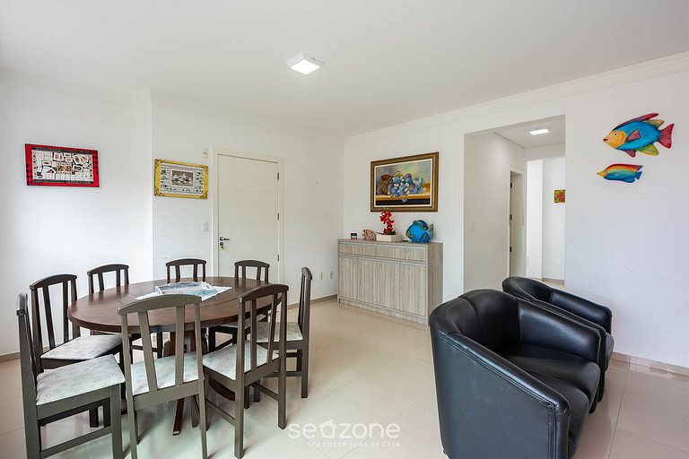 Apto c/ balcón y parrilla a 250 m del mar MRS0402