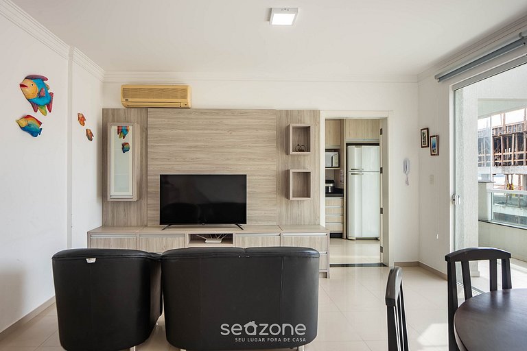 Apto c/ balcón y parrilla a 250 m del mar MRS0402