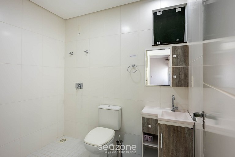 Apto c/ balcón y parrilla a 250 m del mar MRS0402