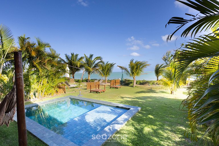 Casa à beira-mar c/ Piscina e churrasq. GRE0040