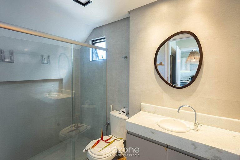 Casa à beira-mar c/ Piscina e churrasq. GRE0040