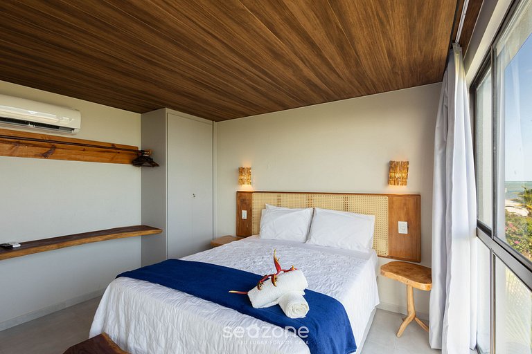 Casa à beira-mar c/ Piscina e churrasq. GRE0040