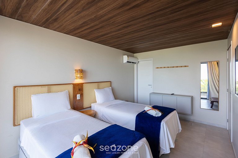 Casa à beira-mar c/ Piscina e churrasq. GRE0040