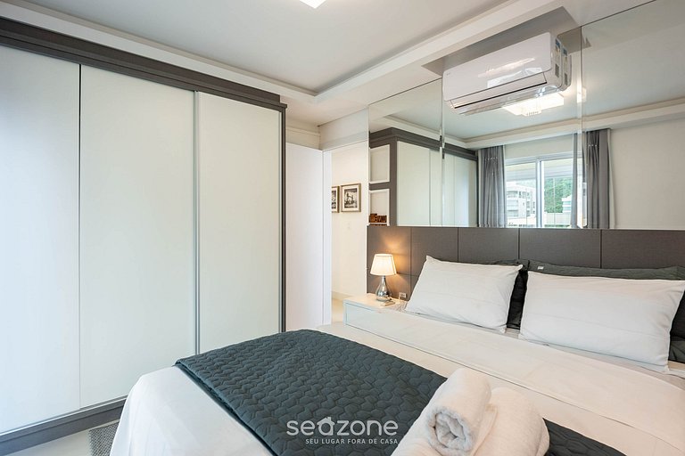 Apto c/ piscina y parrilla, 280m del mar IMD0502