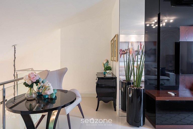 Apto c/ piscina y parrilla, 280m del mar IMD0502