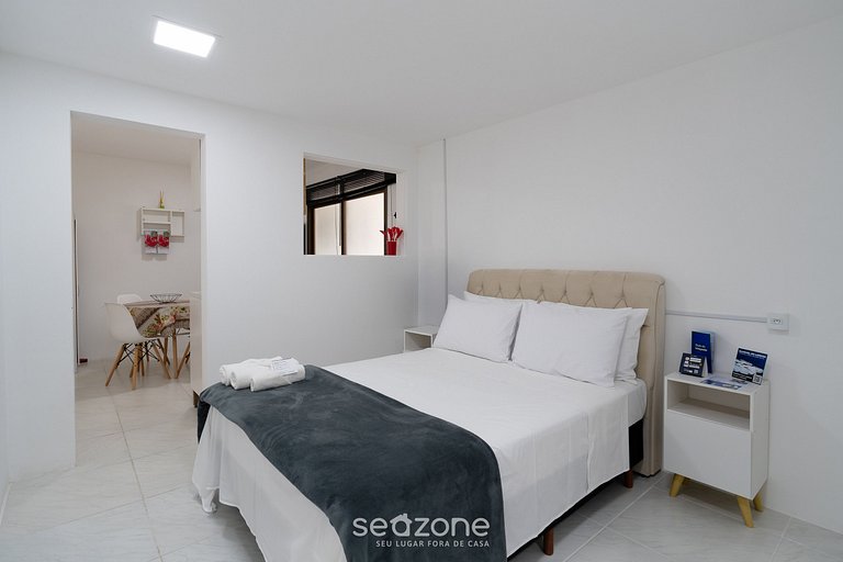 Estudio en Condo Frente al Mar en Floripa ILH0001