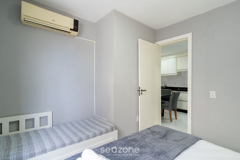 Apto 1QT a 500 m da Praia de Canasvieiras GAL0209