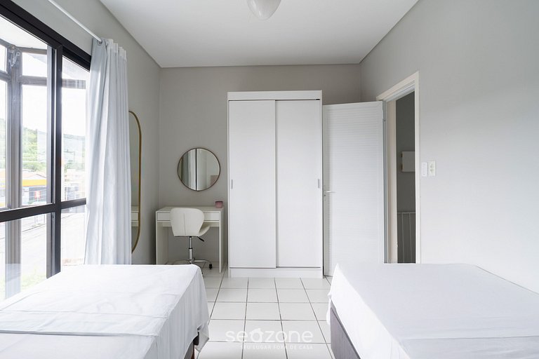 Ap 2 hab c/ acceso a la playa Floripa CRVA0007