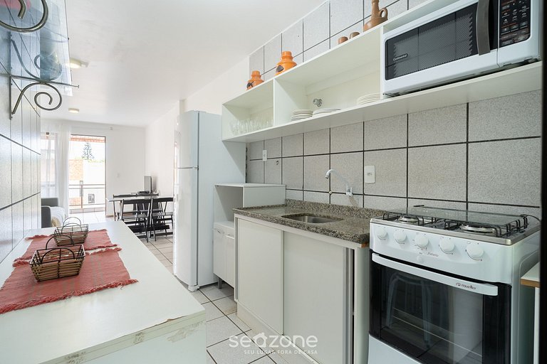 Apt 5min de la encantadora Praia Brava CCU203