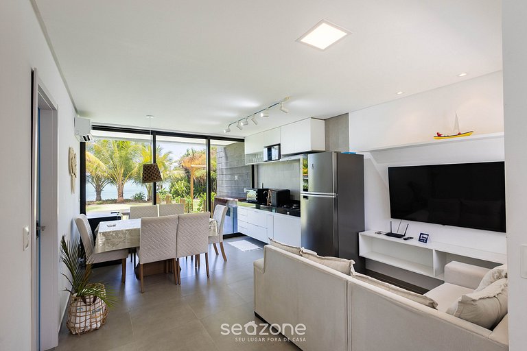 Casa frente al mar c piscina y barbacoa GRE0036