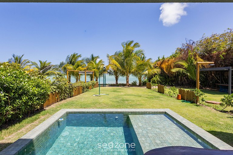 Casa frente al mar c piscina y barbacoa GRE0036