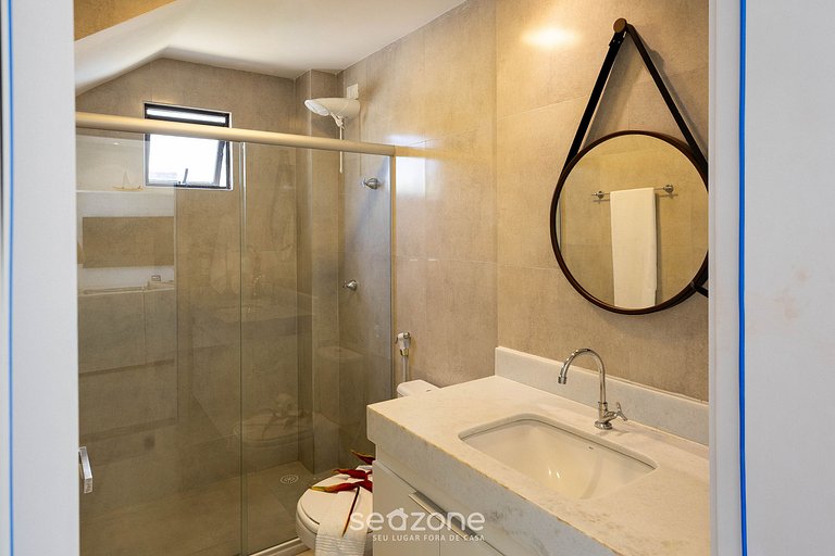 Casa pé na areia c Piscina e churrasqueira GRE0036