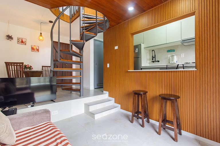 Apt en cond. c/ piscina, 500 m de Paulista TNP0713