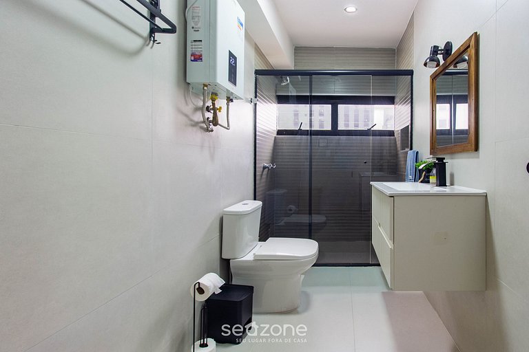 Apt en cond. c/ piscina, 500 m de Paulista TNP0713