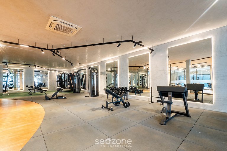 Edificio frente a la playa con piscina y gimnasio - ARUs