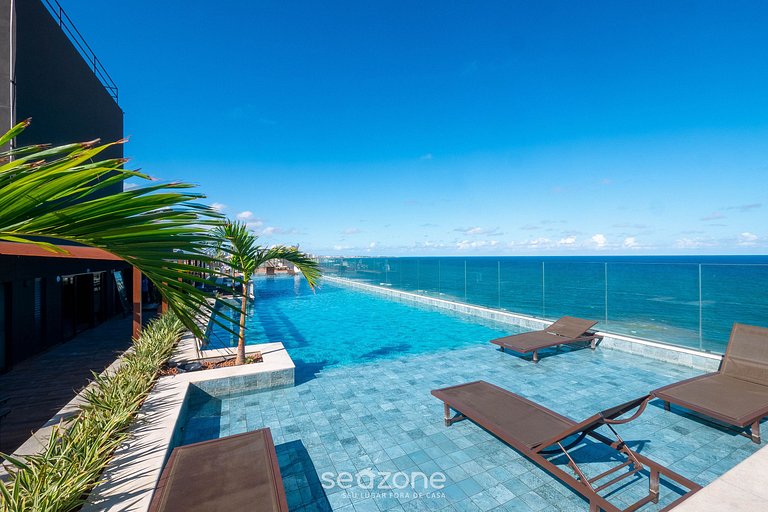 Edificio frente a la playa con piscina y gimnasio - ARUs