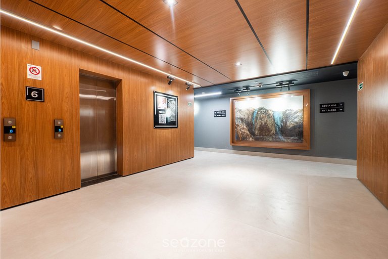 Estúdio em cond. c/ Piscina à Beira-mar ARU0727