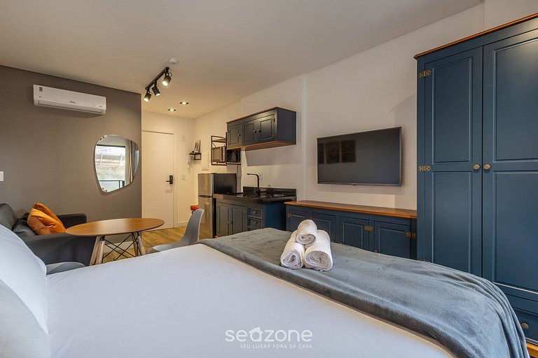 Estudio c/ Balcón a 50 m de la Playa PSO0406