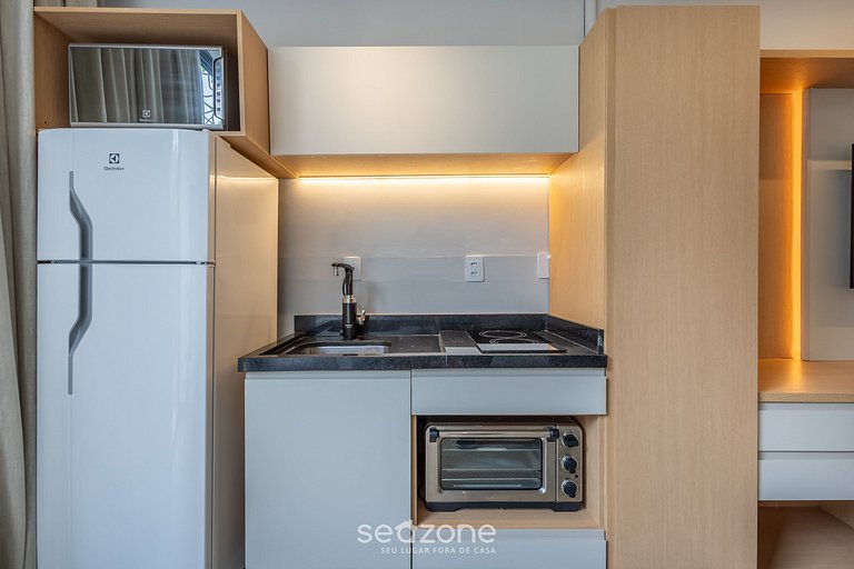 Studio completo prox da Praia - BSO0106