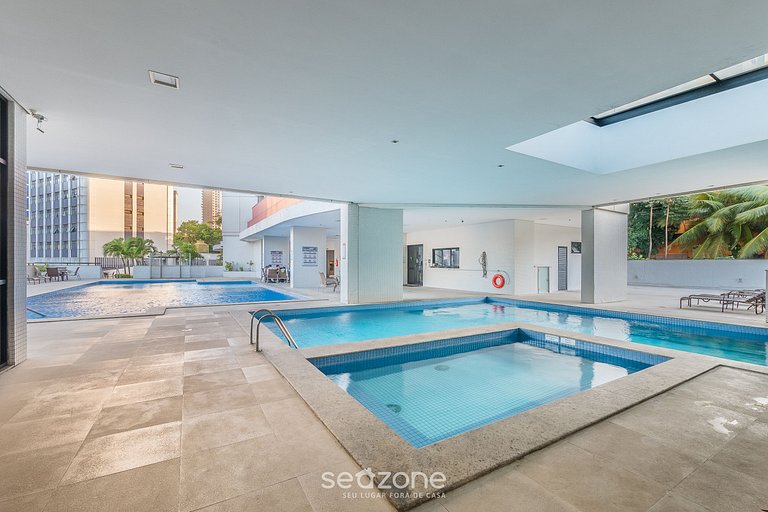 Estudio en hotel con piscina y gimnasio MSB1208