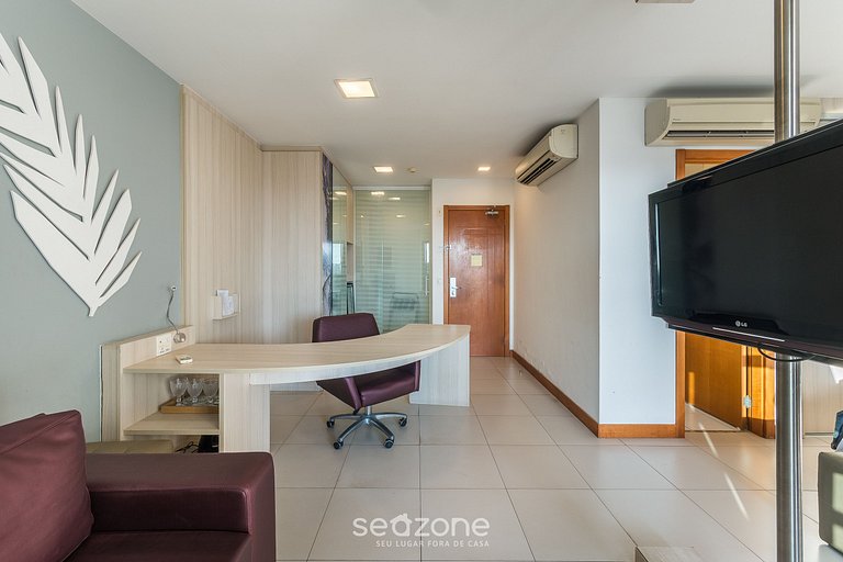 Estudio en hotel con piscina y gimnasio MSB1208