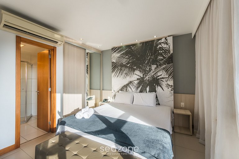 Estudio en hotel con piscina y gimnasio MSB1208