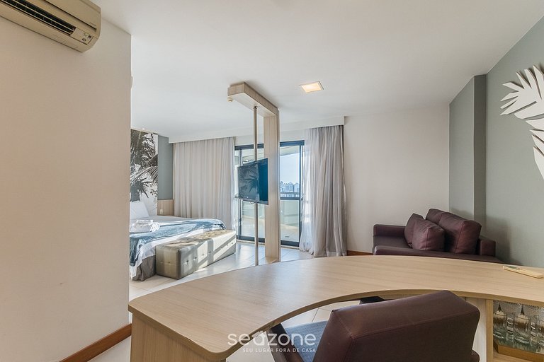 Estudio en hotel con piscina y gimnasio MSB1208