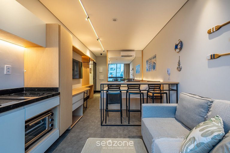 Studio moderno prox da praia - BSO0204