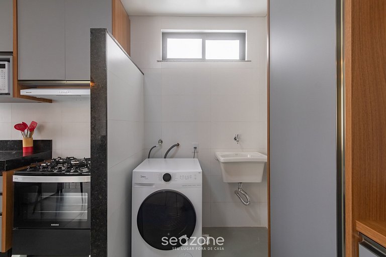 Apto a 350 m da praia em cond. c/ piscina PRY0001