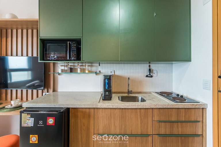 Estudio vista mar, 160 m de la playa SAA0817