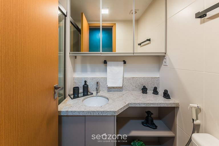 Estudio vista mar, 160 m de la playa SAA0817