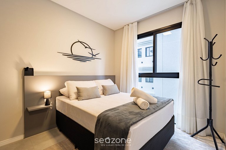 Apto a 220m da praia com varanda gourmet – FFS0905