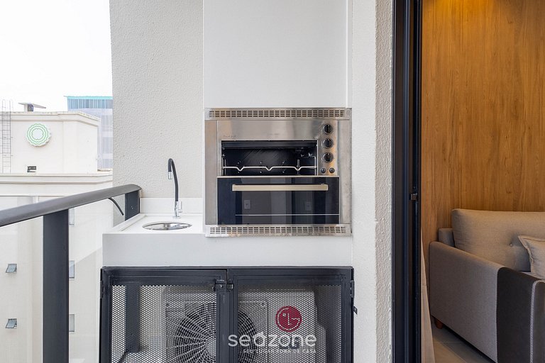 Studio c/ parrilla, a 220m del mar FFS1408