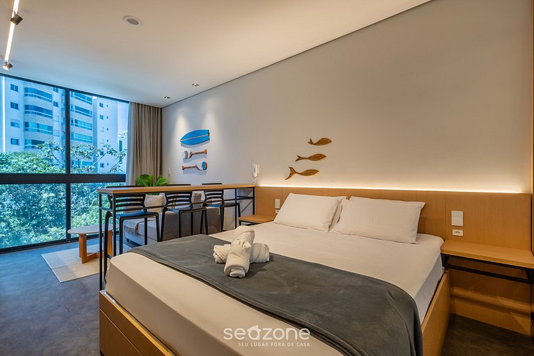 Studio prox do mar e vista charmosa - BSO0207