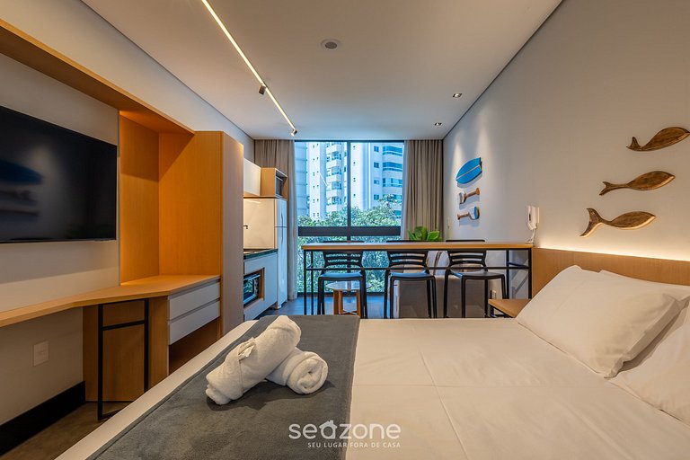 Estudio cerca del mar c/ vista encantadora BSO0207