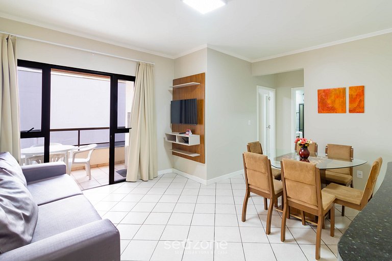 Apto c/ balcón y barbacoa a 150 m del mar EOO0203