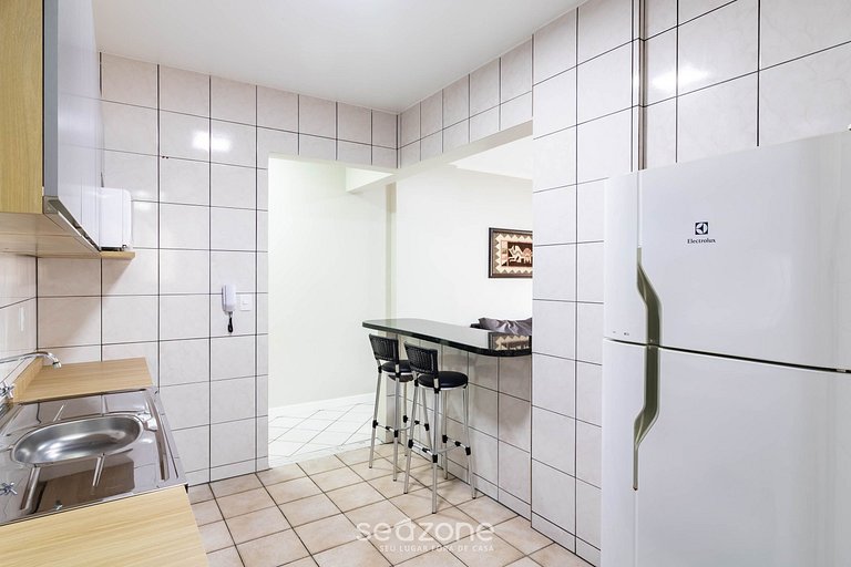 Apto c/ balcón y barbacoa a 150 m del mar EOO0203