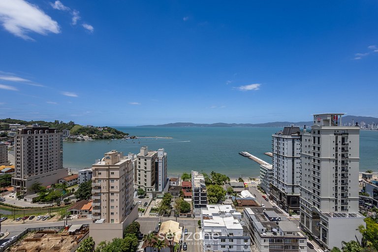 Apto 1Q c/ vista mar e acad. 280m da Praia MHF1807