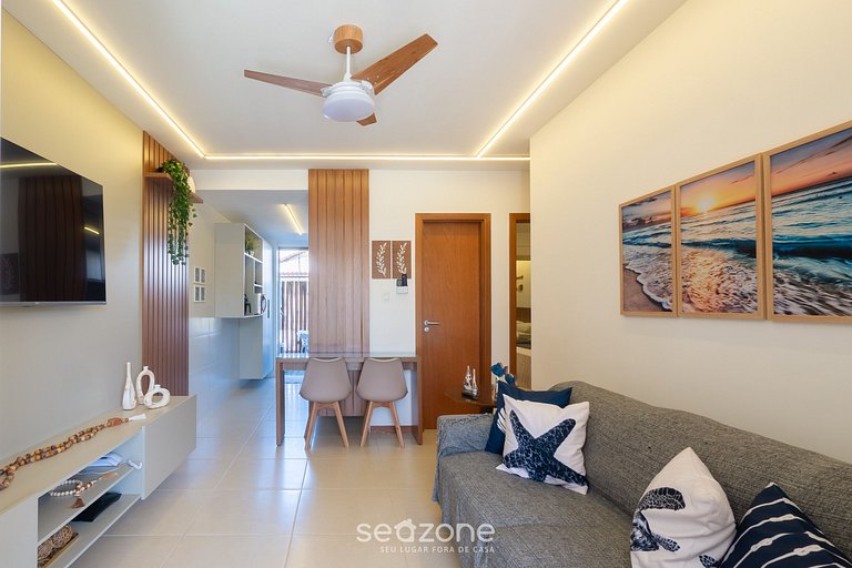 Apto en Condominio c/ Piscina y Parrilla VBR0020