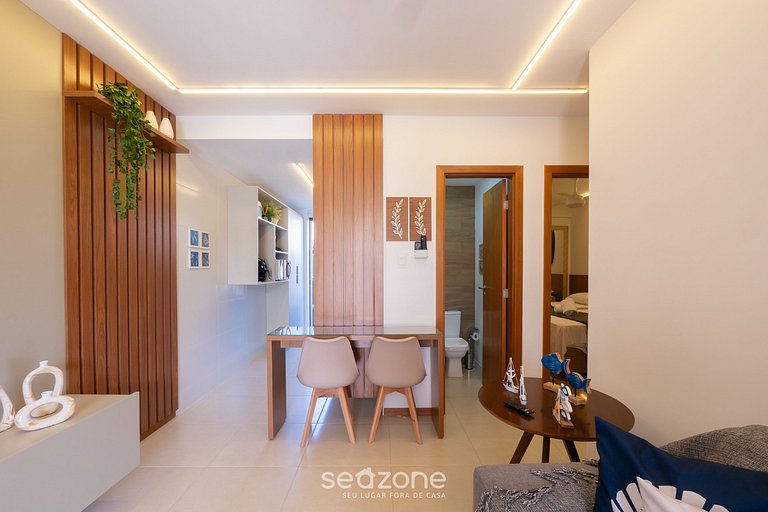 Apto en Condominio c/ Piscina y Parrilla VBR0020