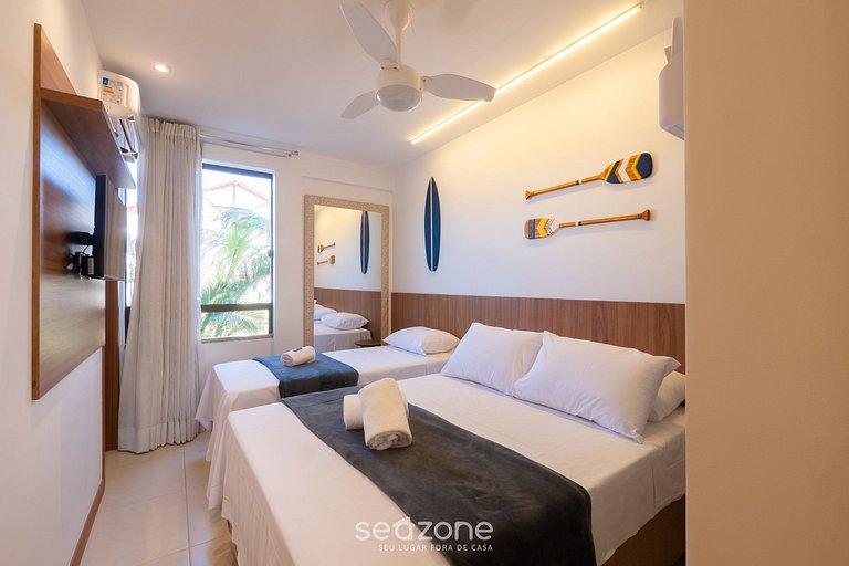 Apto en Condominio c/ Piscina y Parrilla VBR0020