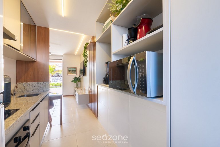 Apto em Cond. c/ Piscina e Academia VBR0020